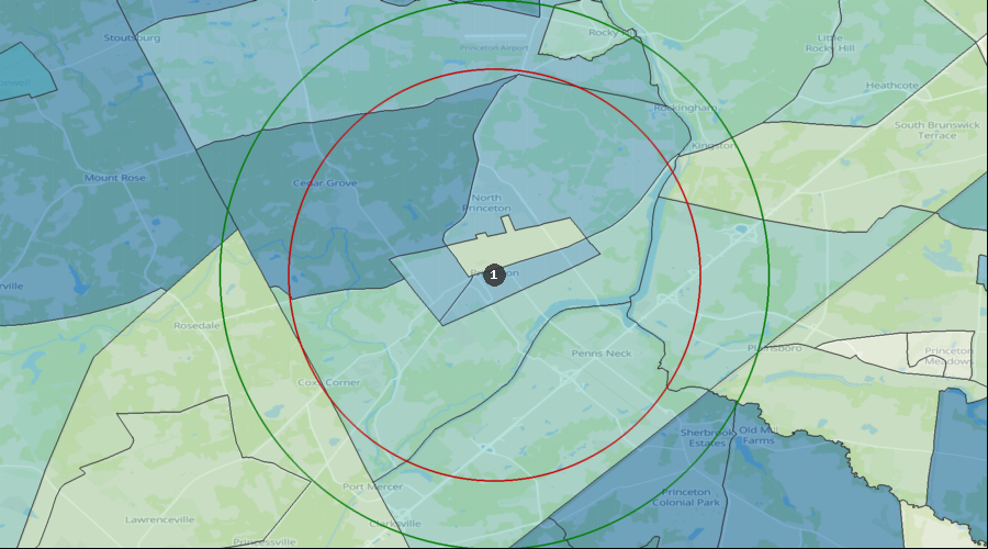 Princeton, New Jersey - Average Dental Expenditures